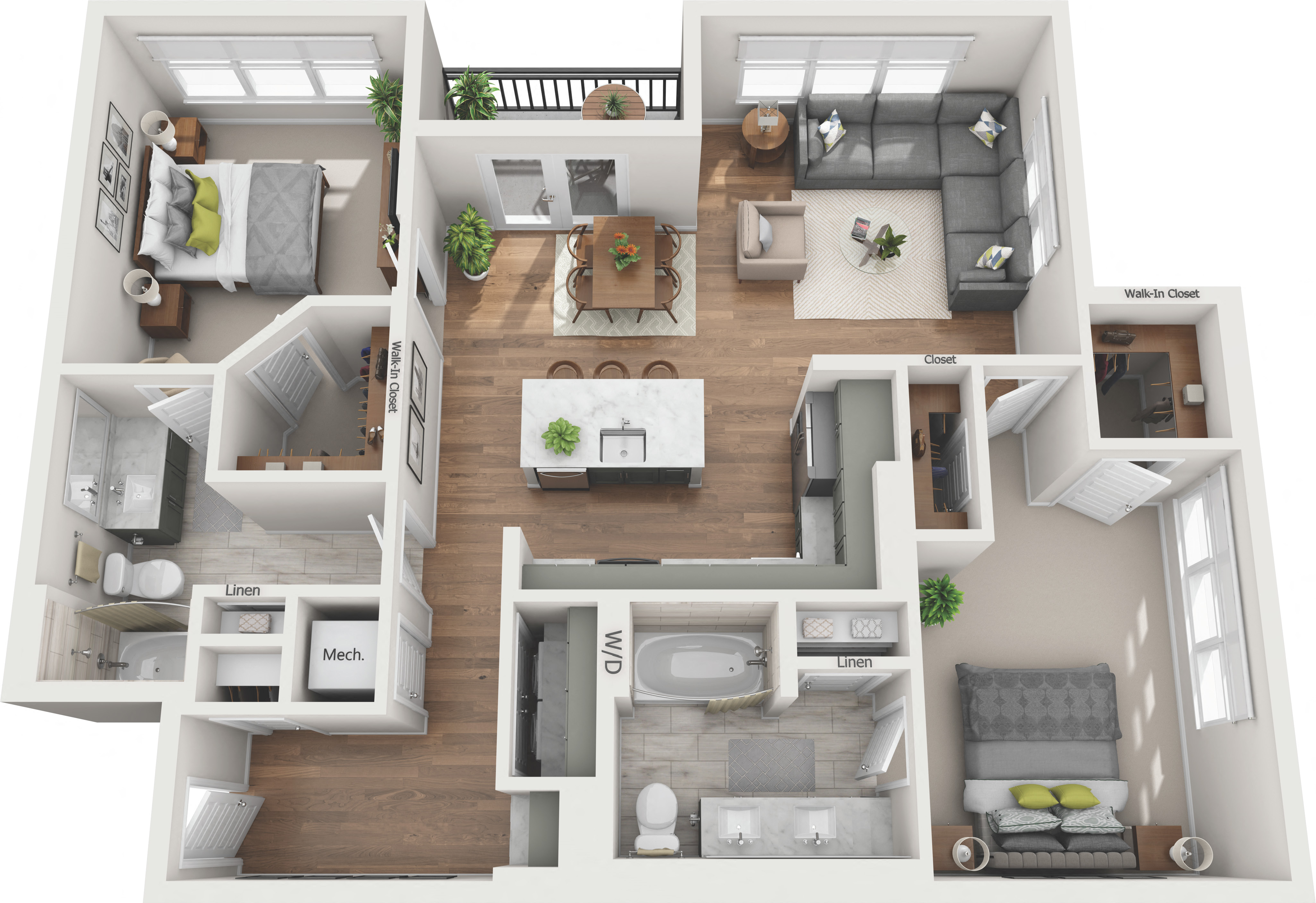 B4 floor plan
